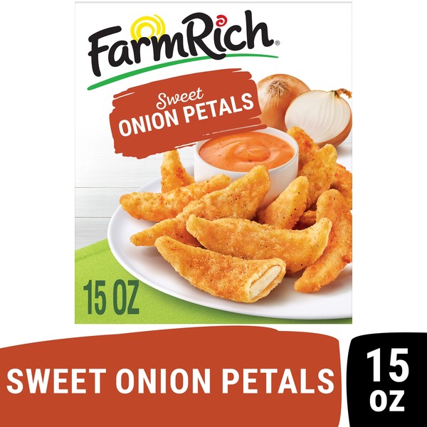 Farm Rich Sweet Onion Petals 15 Oz