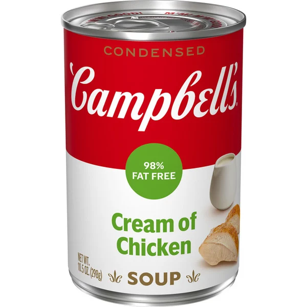 Campbell's Fat Free Cream Of Chicken 10.5 Oz