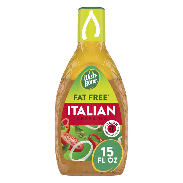 Wishbone Fat Free Italian Dressing 15 FL Oz