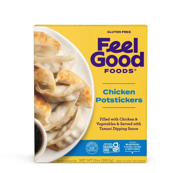 Feel Good Foods Chicken Potstickers 10 Oz Feel Good Foods Chicken Potstickers 10 Oz