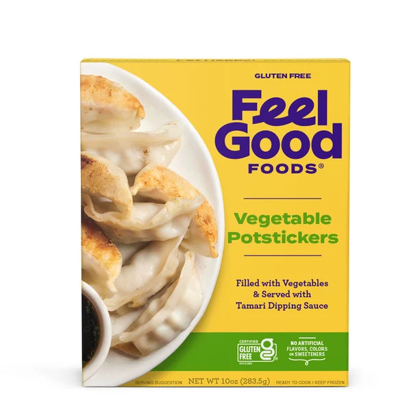 Feel Good Foods Vegetable Potstickers 10 Oz Feel Good Foods Vegetable Potstickers 10 Oz