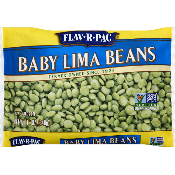 Flav R Pac Baby Lima Beans 12 Oz