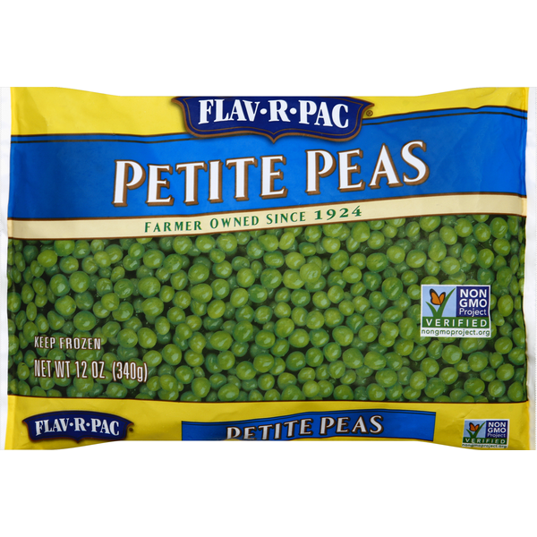 Flav R Pac Petite Peas 12 Oz Flav R Pac Petite Peas 12 Oz