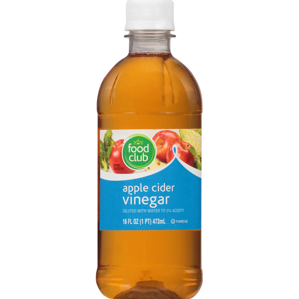 Food Club Apple Cider Vinegar 16 FL Oz