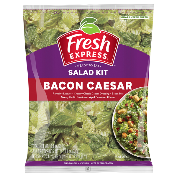 Fresh Express Bacon Caesar Salad 10.3 Oz