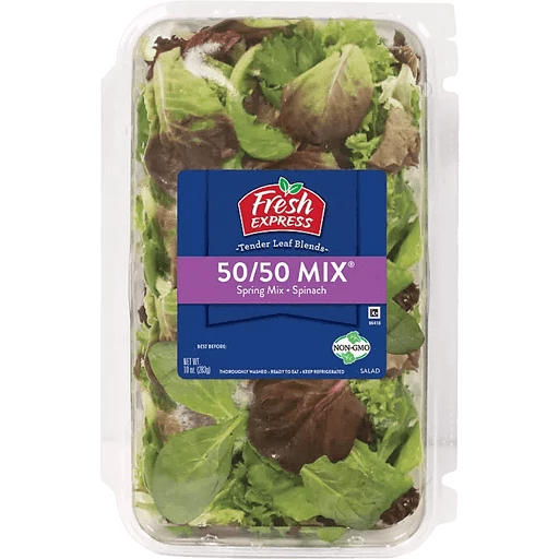 FreshExpressFiftyFiftySpringMixAndSpinach10Oz