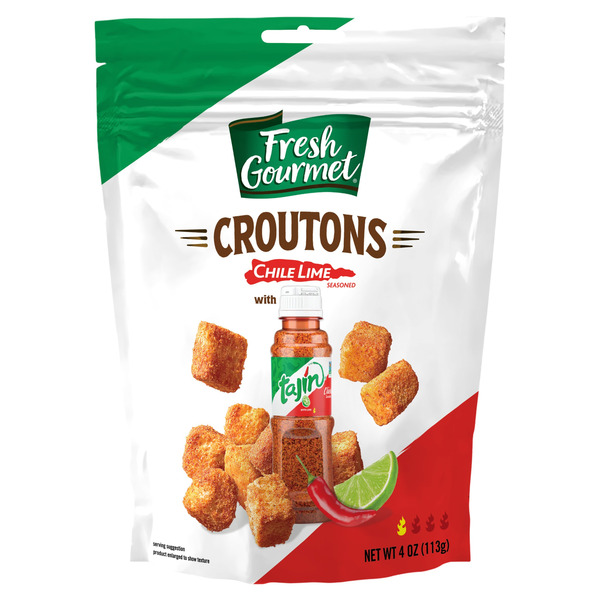 Fresh Gourmet Chile Lime Croutons 4 Oz
