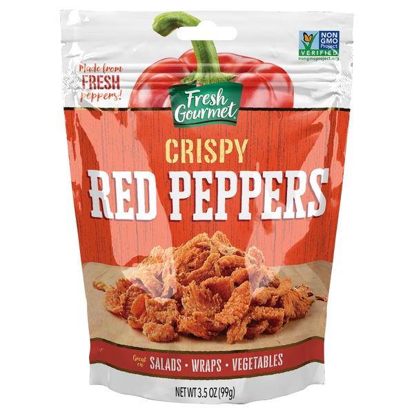 Fresh Gourmet Crispy Red Peppers 3.5 Oz