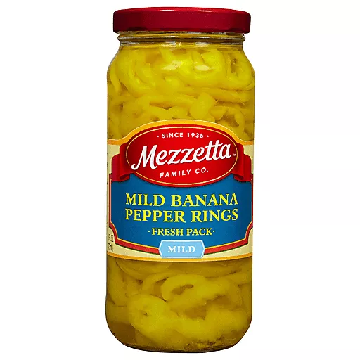 Fresh Pack Mild Banana Pepper Rings 16 FL Oz