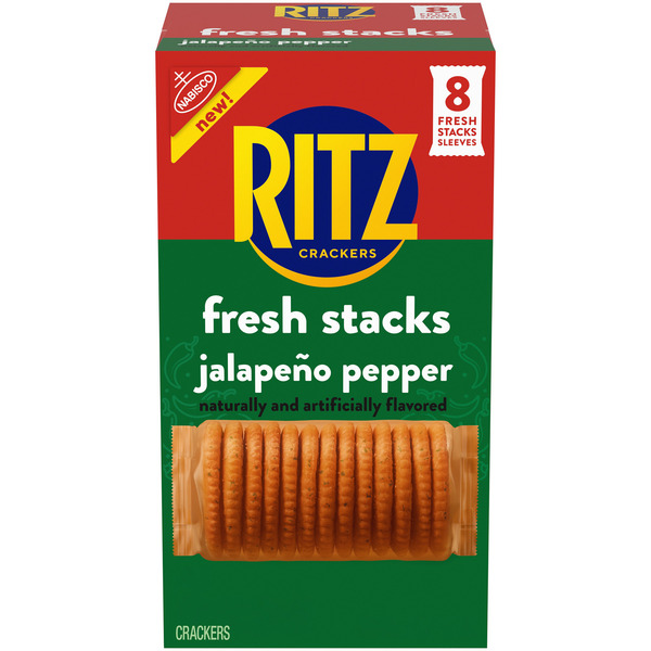 Ritz Fresh Stacks Jalapeño Pepper 11.8 Oz