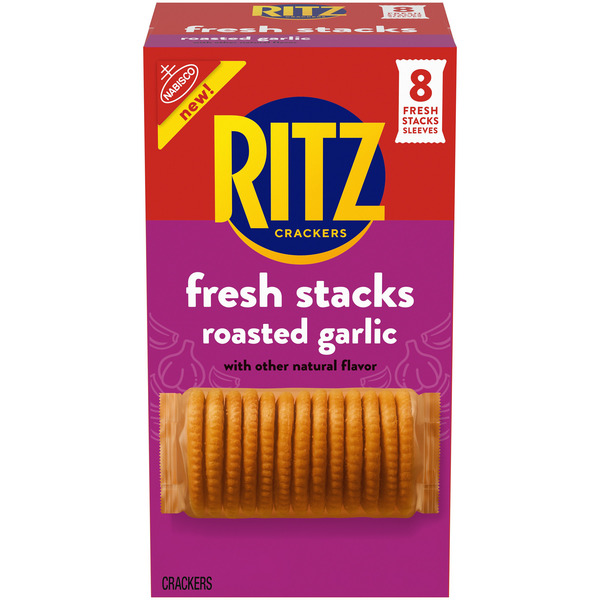 Ritz Fresh Stacks Roasted Garlic 11.8 Oz