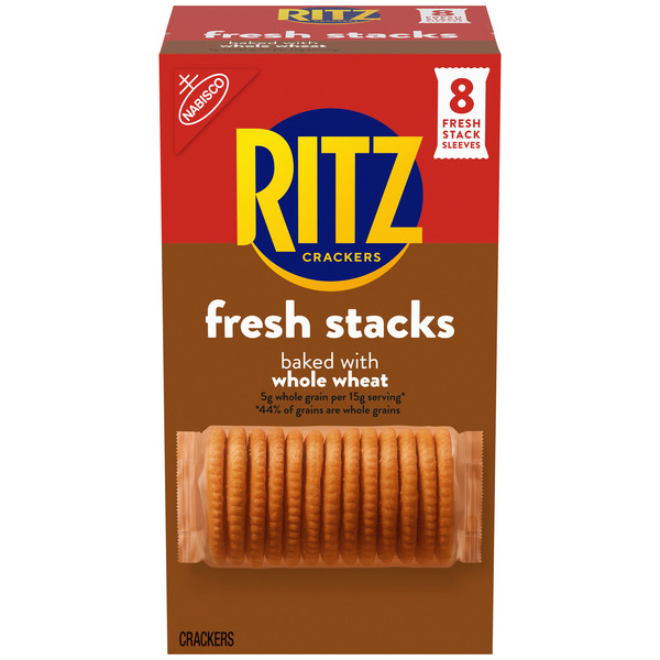 Ritz Fresh Stacks Whole Wheat 12 Oz