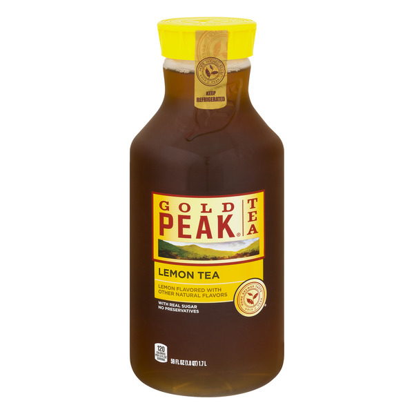 Gold Peak Tea, Iced, Lemon, Diet Or Raspberry!