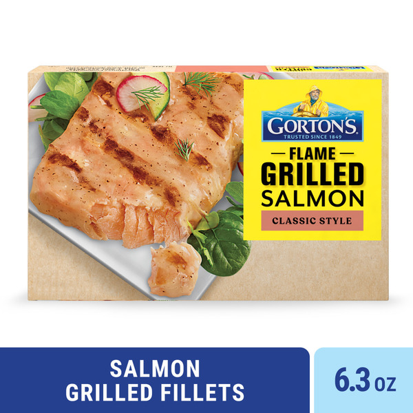 Gorton's Classic Flame Grilled Salmon 6.3 Oz