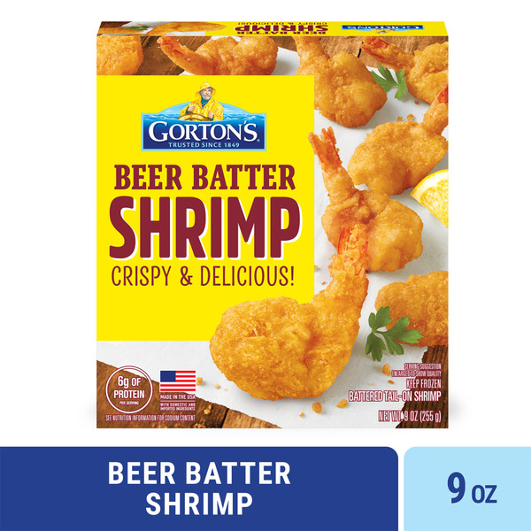 Gorton's Crispy Beer Batter Shrimp 9 Oz