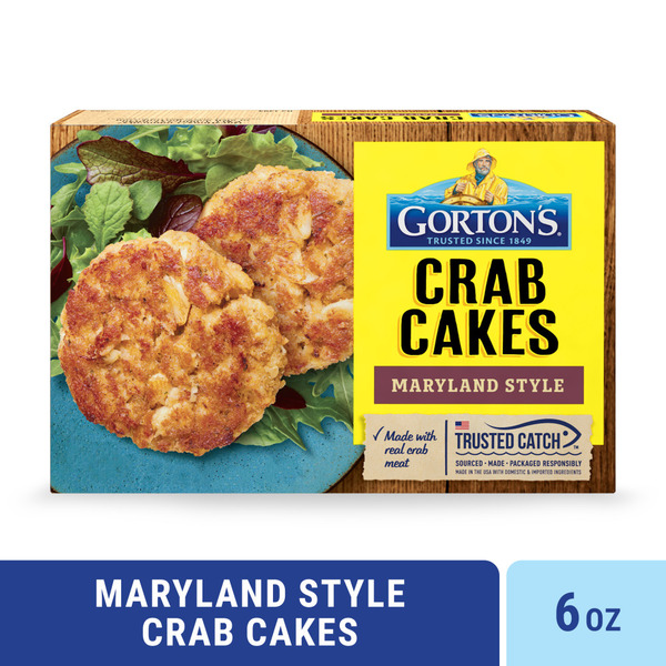 Gorton's Maryland Style Crab Cakes 6 Oz