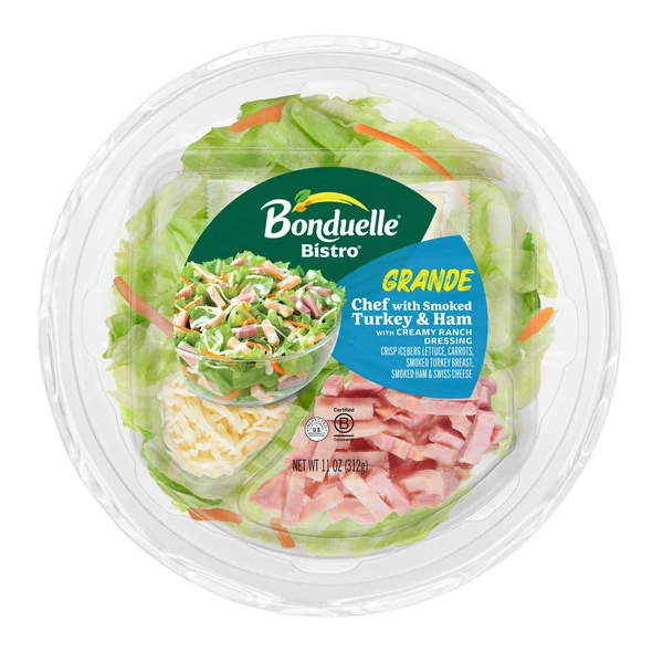  Bonduelle Bistro Grande Chef Smoked Turkey And Ham 11 Oz