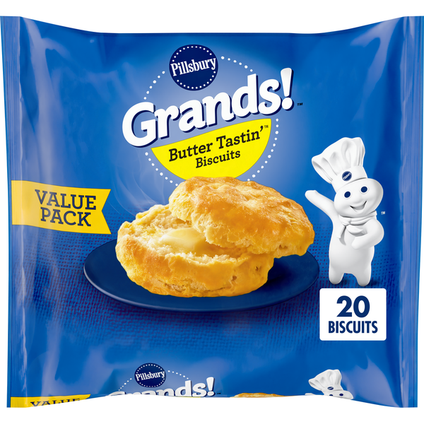 Pillsbury Grands! Butter Tastin' Biscuits 20 Each