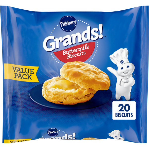 Pillsbury Grands Buttermilk Biscuits 20 Each