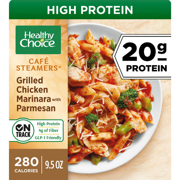 Café Steamers Grilled Chicken Marinara Parmesan 9.5 Oz