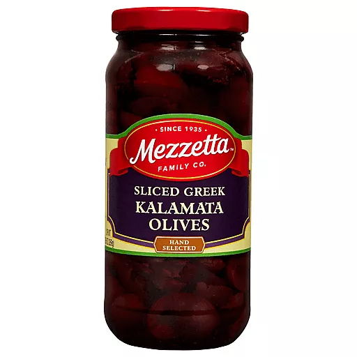 Hand Selected Sliced Greek Kalamata Olives 9.5 Oz