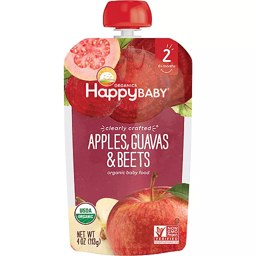 HappyBabyApplesGuavasBeets4Oz