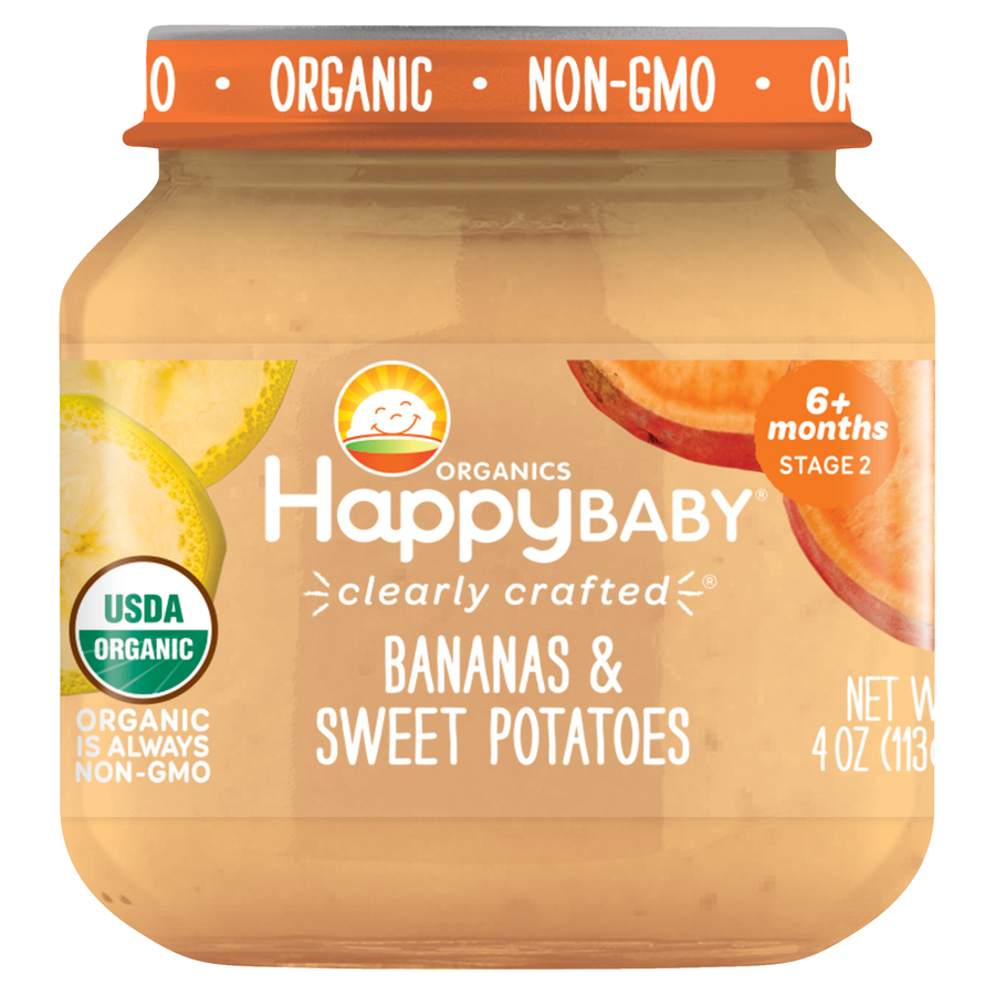HappyBabyBananasAndSweetPotatoes4Oz