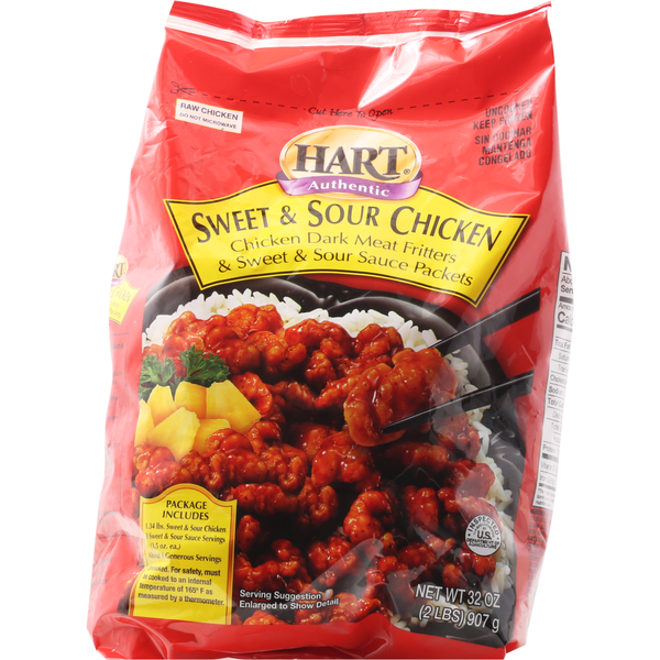 Hart Authentic Sweet & Sour Chicken 32 Oz Hart Authentic Sweet & Sour Chicken 32 Oz
