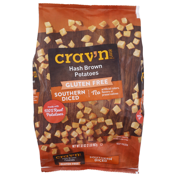 Crav'n Hash Browns Southern Diced 32 Oz