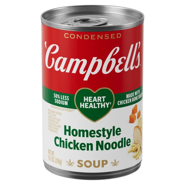 Campbell's Heart Healthy Homestyle Chicken Noodle 10.5 Oz