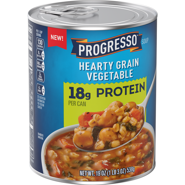 Progresso Hearty Grain Vegetable 19 Oz