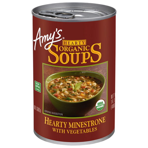 Amy's Hearty Minestrone Vegetables 14.1 Oz