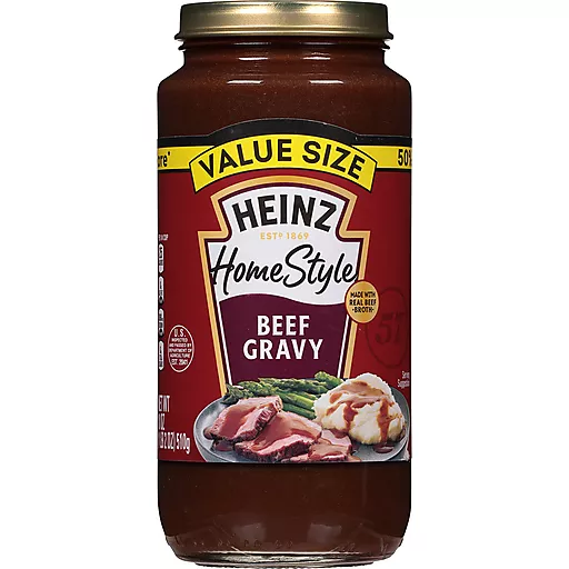 Heinz HomeStyle Beef Gravy Valu e18Oz