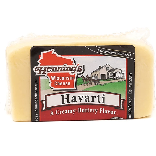 Henning's Wisconsin Havarti Cheese 0.54 LB