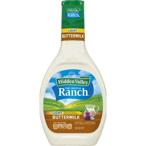HiddenValleyLightButtermilkToppingDressing16FLOz