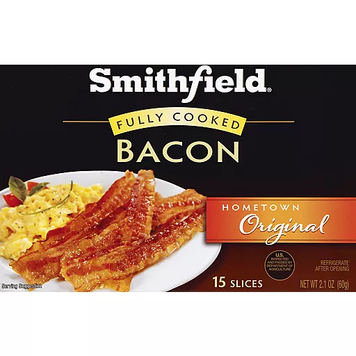 Hometown Original Fully Cooked Bacon 2.1 Oz