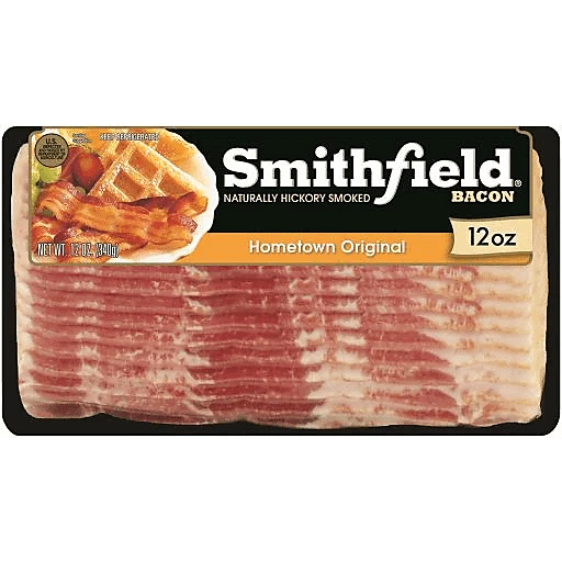 Hometown Original Hickory Smoked Bacon 12 Oz