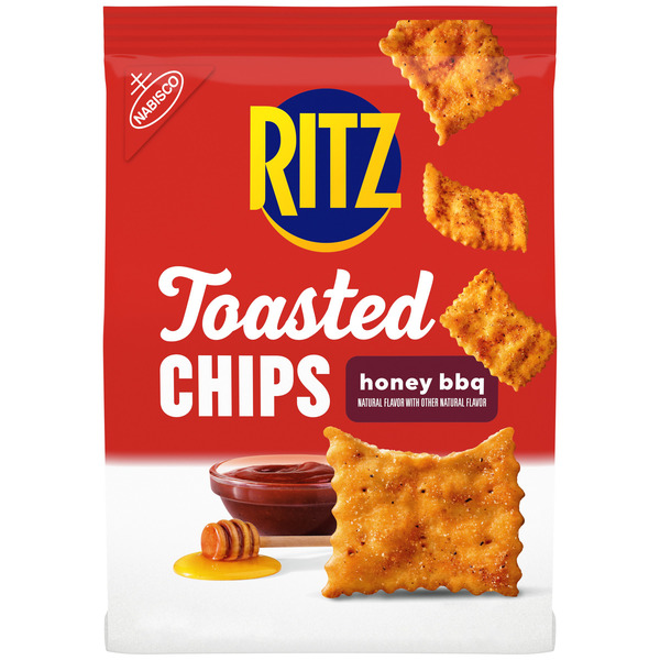 Ritz Honey BBQ Toasted Chips 8.1 Oz