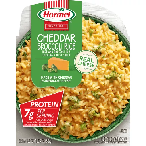 HormelCheddarBroccoliRiceInCheeseSauces20Oz HormelCheddarBroccoliRiceInCheeseSauces20Oz