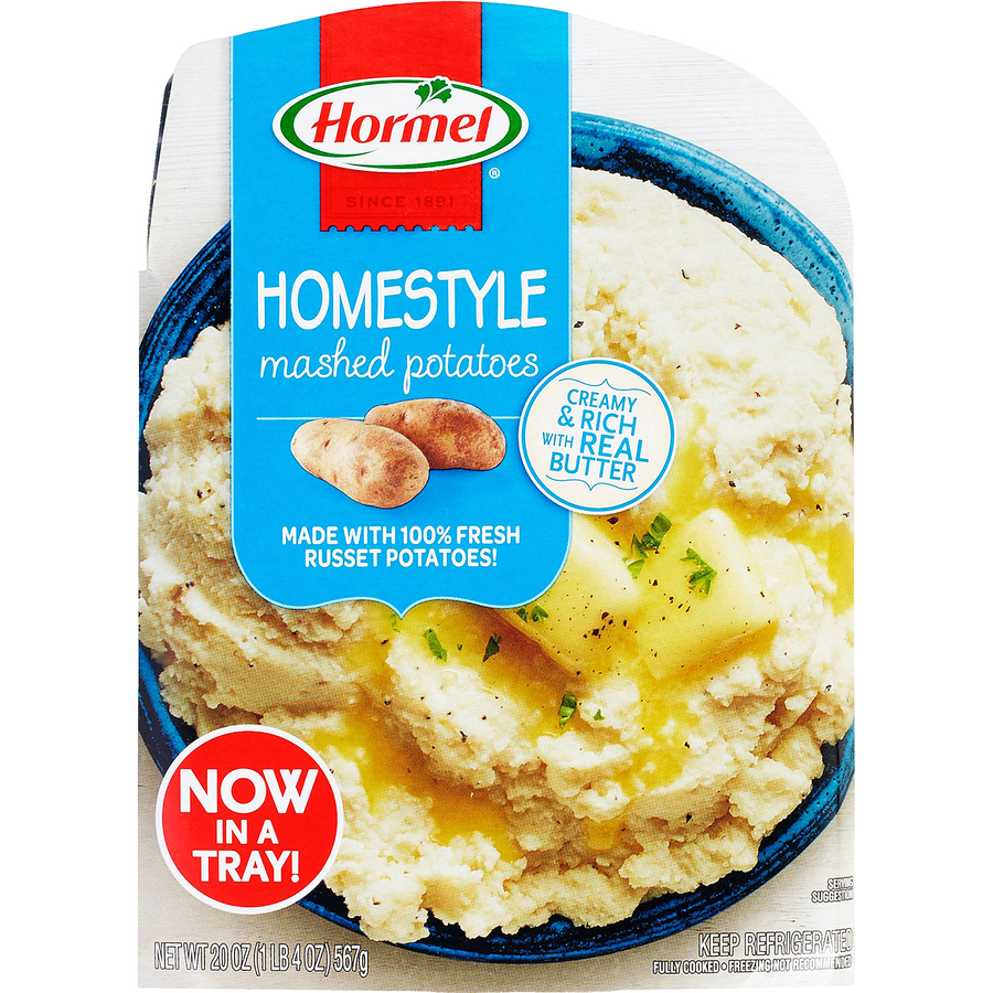 HormelHomestyleMashedRussetPotatoesFullyCooked20Oz HormelHomestyleMashedRussetPotatoesFullyCooked20Oz