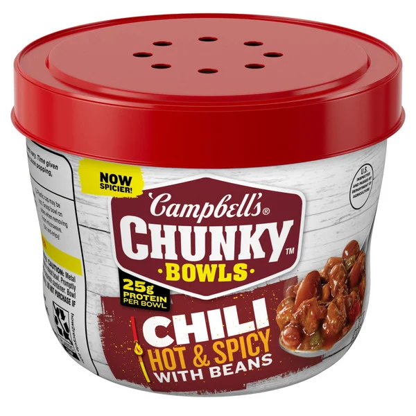 Campbell's Hot & Spicy Chili With Beans 15.25 Oz