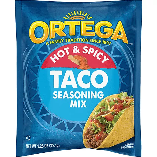 Hot & Spicy Taco Seasoning Mix 1.25 Oz
