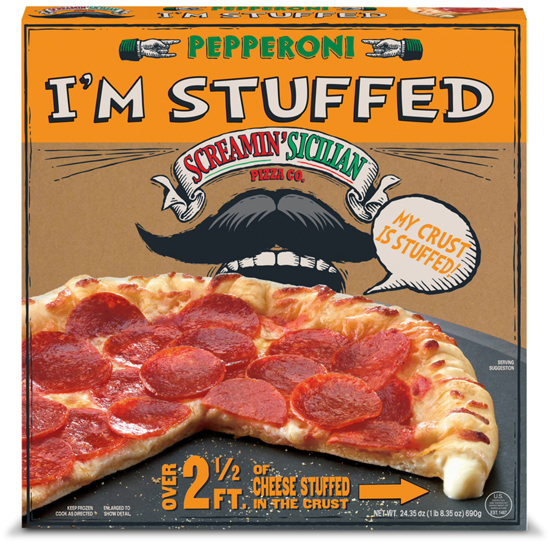 I'm Stuffed Pepperoni 24.35 Oz I'm Stuffed Pepperoni 24.35 Oz