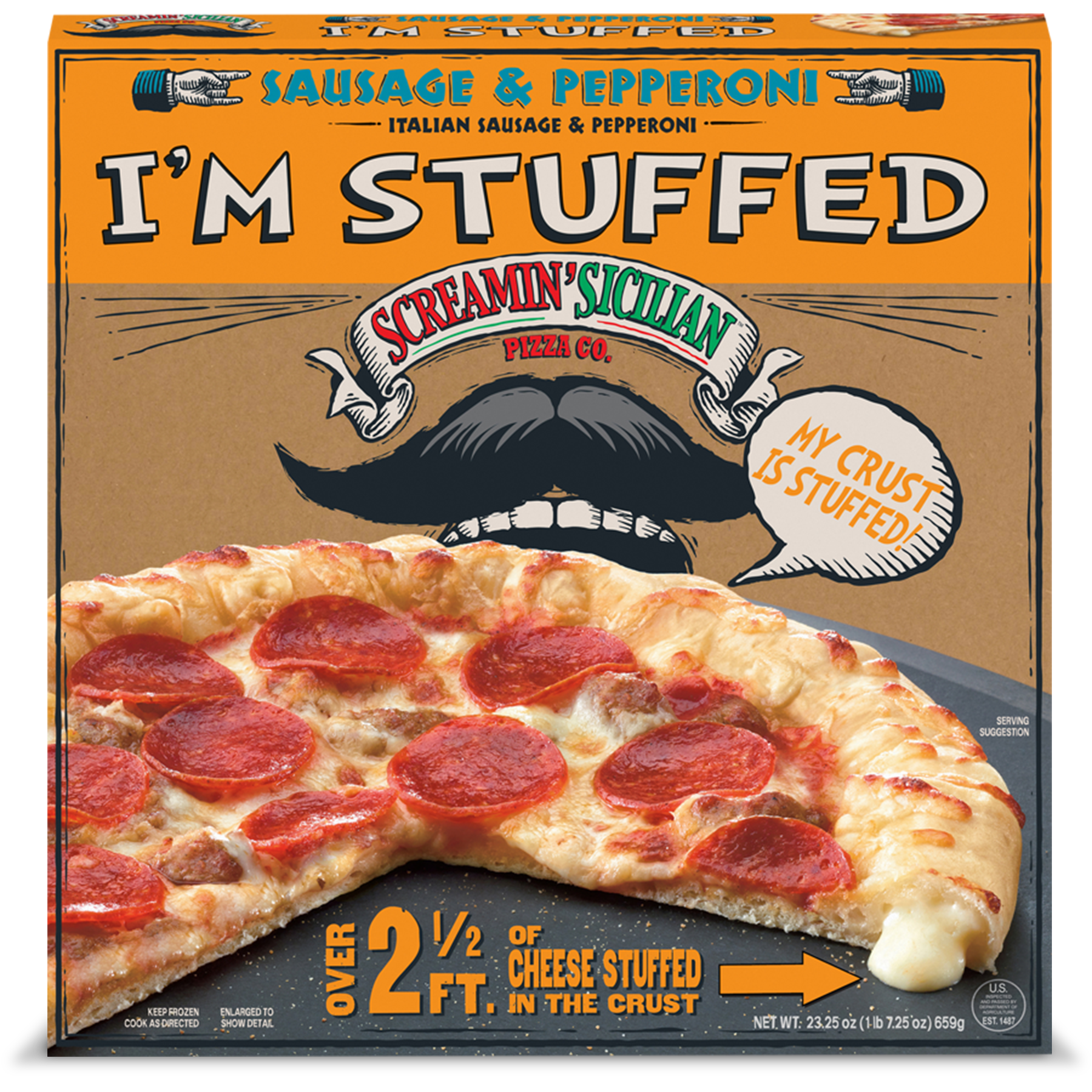 I'm Stuffed Sausage Pepperoni 23.25 Oz I'm Stuffed Sausage Pepperoni 23.25 Oz