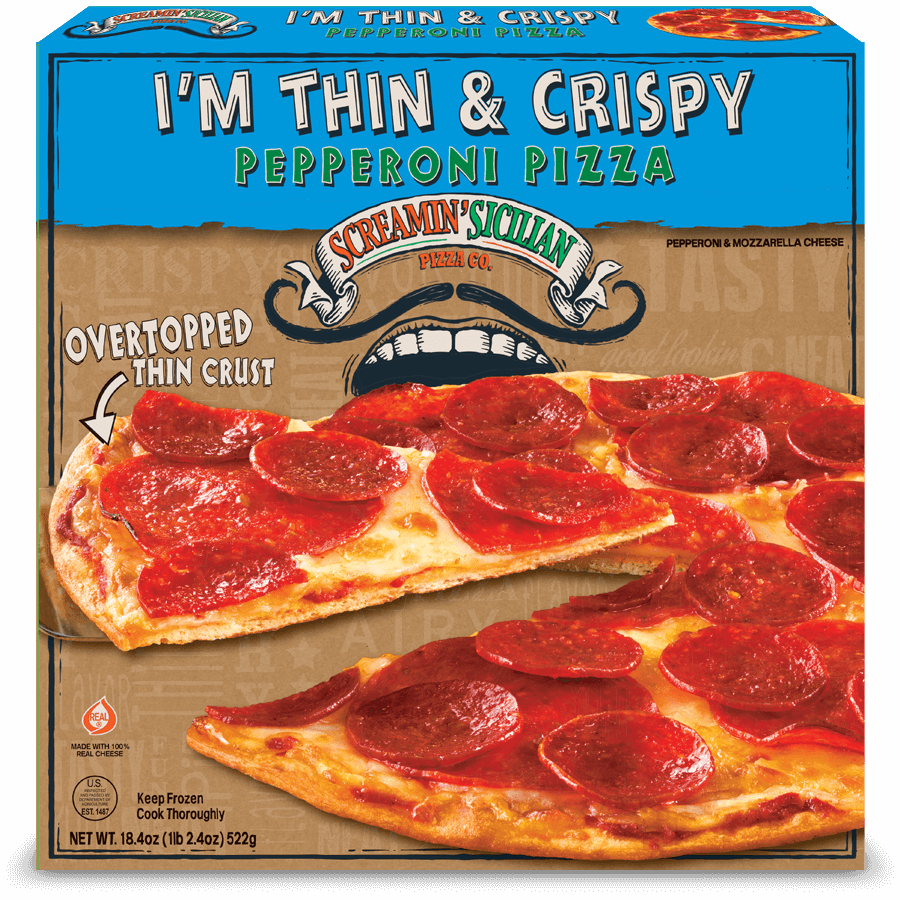I'm Thin Crispy Pepperoni 18.4 Oz I'm Thin Crispy Pepperoni 18.4 Oz