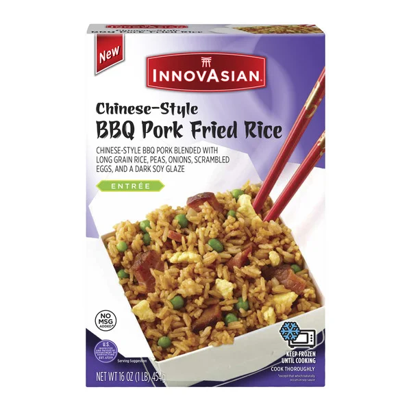 InnovAsian BBQ Pork Fried Rice 16 Oz InnovAsian BBQ Pork Fried Rice 16 Oz