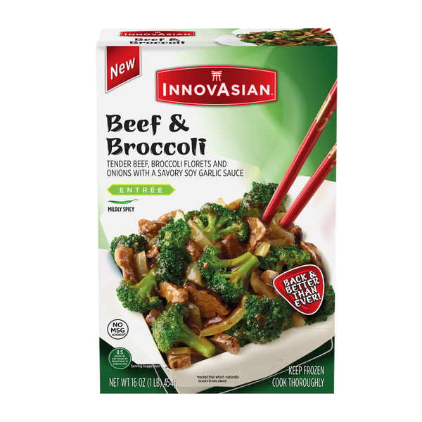 InnovAsian Beef & Broccoli 16 Oz InnovAsian Beef & Broccoli 16 Oz