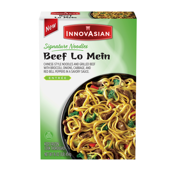 InnovAsian Beef Lo Mein 16 Oz InnovAsian Beef Lo Mein 16 Oz
