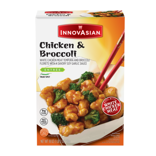 InnovAsian Chicken & Broccoli 18 Oz InnovAsian Chicken & Broccoli 18 Oz