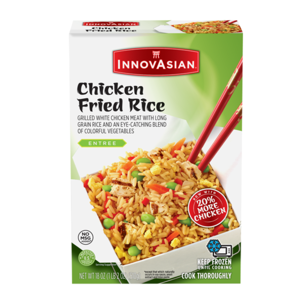 InnovAsian Chicken Fried Rice 18 Oz InnovAsian Chicken Fried Rice 18 Oz